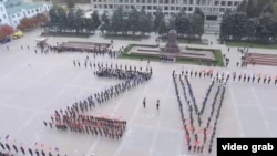 Акция в поддержку российских военнослужащих. Архивное фото