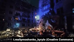 Наслідки одного з ракетних обстрілів Миколаєва, листопад 2022 року