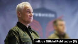 Андрей Белоусов ҳангоми боздид аз маркази “Рубикон”, октябри соли 2024.