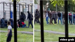 Задержание мигрантов в Москве