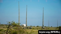 Комплекс радіоелектронної боротьби «Мурманськ-БН» у 475 Центрі РЕБ ЧФ РФ на мисі Фіолент у Севастополі. Архівне фото