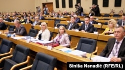 Predstavnici opozicije u Narodnoj skupštini Republike Srpske, Banja Luka, BiH, mart 2023.