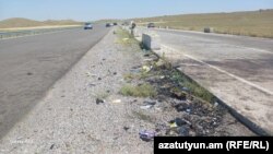 Место ДТП спустя несколько часов, 14 августа 2023 г.