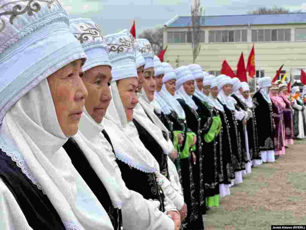 Участницы праздничного мероприятия в Баткене.&nbsp;