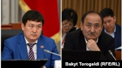 Жусупбек Коргонбай уулу и Алымкадыр Бейшеналиев.