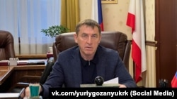 Глава российского правительства Крыма Юрий Гоцанюк