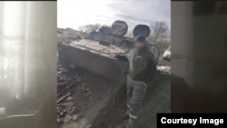 Мигрант из Таджикистана на поле боя. Иллюстративное фото