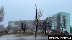 Следы бомбежек в сегодняшнем Мариуполе