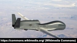 Америкалык RQ-4B Global Hawk учкучсуз аппараты 