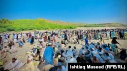 مخکې هم د ډېره اسماعیل خان خلکو له حکومته په سیمه کې د امن بحالولو غوښتنه کړې ده ـ پخوانی انځور.