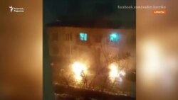 Журналист Борейко операторының екі көлігі өртеніп кетті  