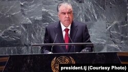 Эмомали Рахмон в Нью-Йорке