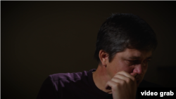 Ринат Параламов во время интервью Крым.Реалии. Бремен, 2023 год