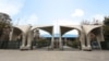 The door of Tehran University in Iran