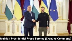 Венгриянын премьер-министри Виктор Орбан менен Украинанын президенти Владимир Зеленскийдин жолугушуусу. Киев. 2-июль, 2024-жыл