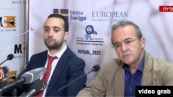 Даниел Иоаннисян (слева) и Артур Сакунц