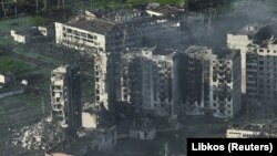 Місто Бахмут на Донеччині – місце найзапекліших боїв Сил оборони України з армією РФ, 26 квітня 2023 року