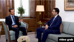 Инал Ардзинба и Башар Асад