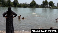 9 июня температура воздуха в Душанбе составила 34 градуса тепла