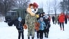 Children from Russian-occupied parts of Ukraine visit a military site in Belarus as part of a purported camp to get them out of a war zone.