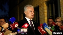 Прэзыдэнт Літвы Гінатас Наўседа. Архіўнае фота