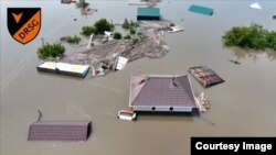 Будинки в Олешках накривала велика вода, червень 2023 року