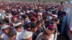 د ګیله من وزیر په جنازه کې زرګونه خلکو ګډون کړی وو