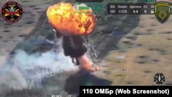 Фронт на Покровському (тоді Авдіївському) напрямку, підрив російської бронетехніки на мінах, 19 червня 2024 року