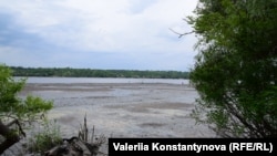 Обміління р. Дніпро в Запоріжжі