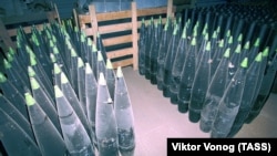 Снаряды для орудий в цехе Стерлитамакского машиностроительного завода