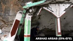 په خیبر کې په یوه جومات کې ترسره شوی برید - انځور له ارشيفه