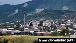 Արցախ - Ադրբեջանական զինուժի հրետանային հարվածները Ստեփանակերտի մերձակայքում, 19-ը սեպտեմբերի, 2023թ.