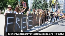 Акція на підтримку полонених захисників Маріуполя, Запоріжжя, 25 травня 2024