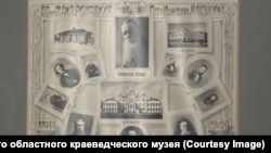 Этапы большого пути. Юбилейный адрес к 80-летию П. Макушина. В центре – здание Народного дома