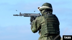 Военнослужащий ВС РФ. Иллюстративное фото