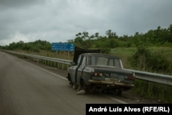 The road south from Kamyanske leads to the Russian-occupied strategic cities of Tokmak and Melitopol as well as the Zaporizhzhya nuclear power plant.