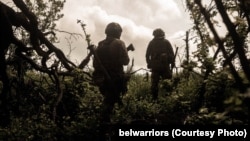 Беларускія добраахвотнікі ва Ўкраіне. Архіўнае ілюстрацыйнае фота