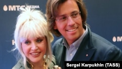 Алла Пугачова з чоловіком Максимом Галкіним