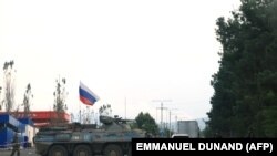 Бронетехника российских миротворцев
