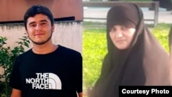 Фотима Гиёсова с сыном Махмадулло