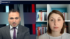Старший исследователь Международной кризисной группы по вопросам Южного Кавказа Олеся Вартанян дает интервью журналисту Азатутюн ТВ Карлену Асланяну по Скайпу из Тбилиси. 24 августа 2022 г.