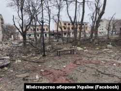 Ізюм, 6 березня, фотографії з фейсбук-сторінки Міністерства оборони України​