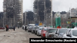 Евакуація з Маріуполя на приватному транспорті, 17 березня 2022 року 