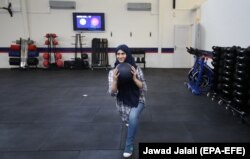 Девушка, работавшая тренером по фитнесу в Кабуле, октябрь 2019 года