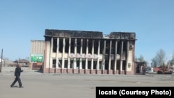 Волноваха після повномасштабного нападу Росії. Аптека у центрі, вул. Центральна