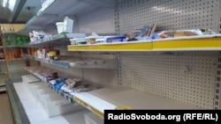 В перші дні війни люди скуповували всі товари у магазинах