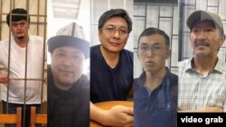 Адилет Али Мыктыбек, Эмиль Бекиев, Болот Темиров, Ырыскелди Жекшеналиев, Таалай Дуйшенбиев. Коллаж.