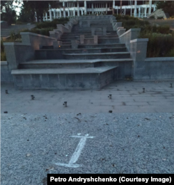 Літера «Ї»​ в окупованому Росією Маріуполі. Вересень 2022 року