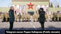 Глава Башкортостана Радий Хабиров (слева). Архивное фото