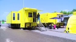 В Кулябе работает передвижная клиника 